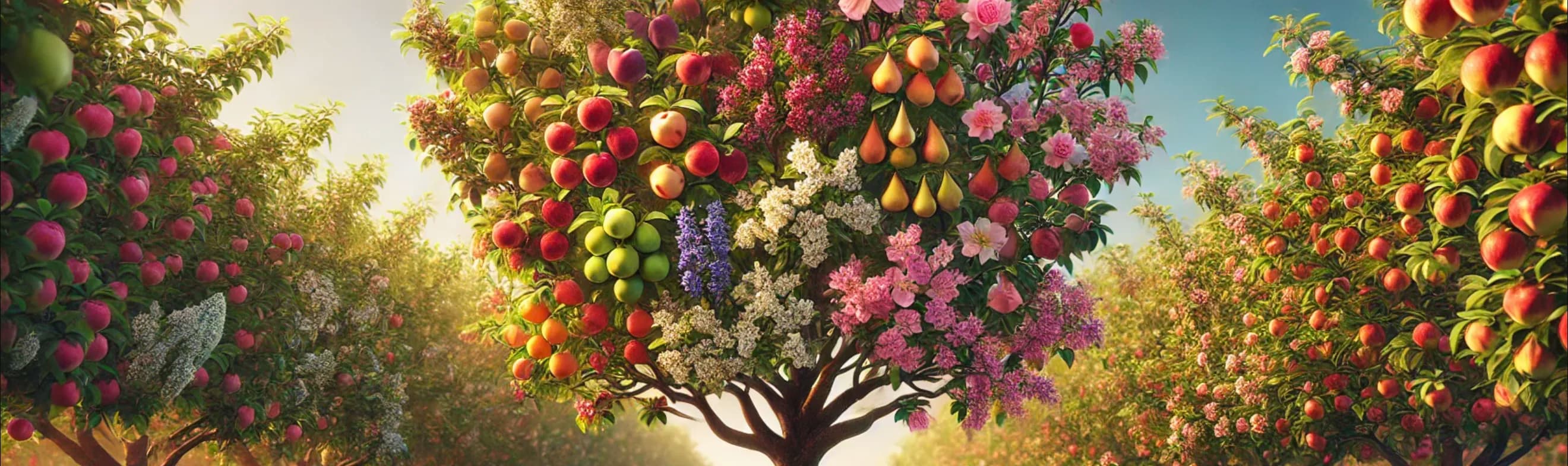 Дерево-сад: кілька сортів на одному дереві — ідея для маленької ділянки